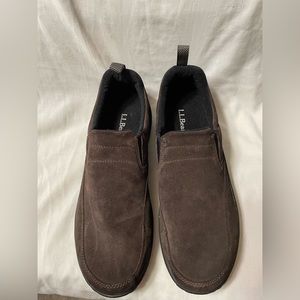 L.L. Bean Brown Suede Loafers
